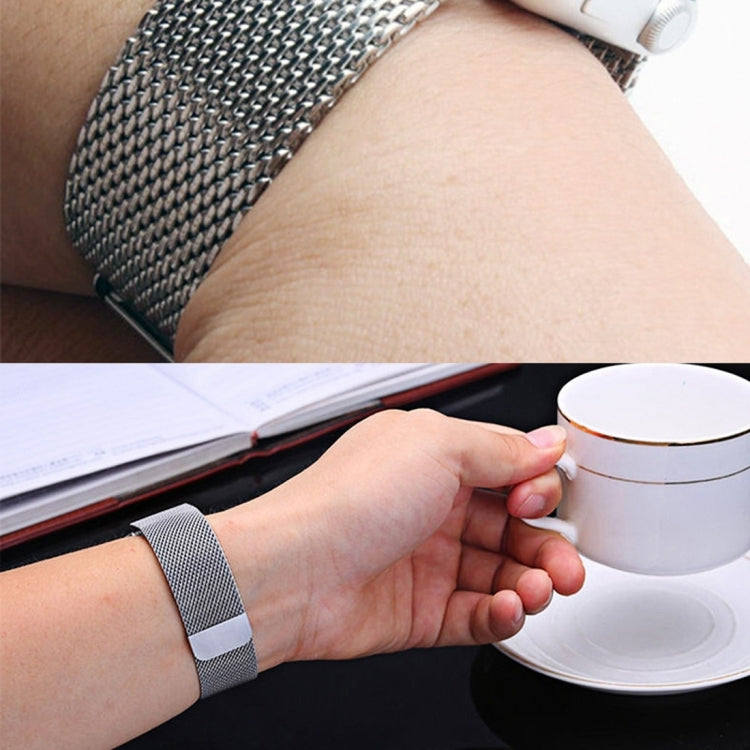 18mm Magnetic Milanese Loop Stainless Steel Magnet Closure Lock Bracelet Strap Band for Huawei Watch Band 5 by bashfashion