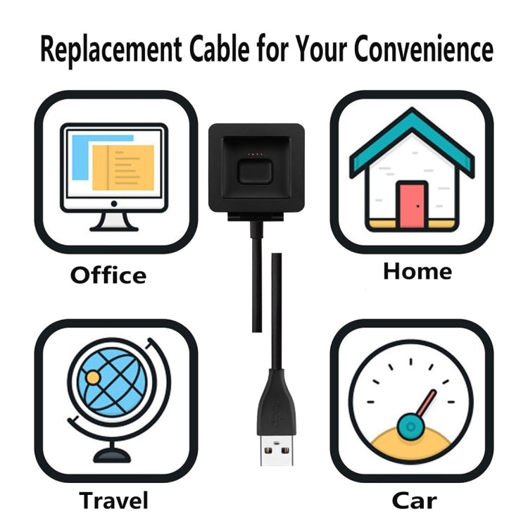 For Fitbit Blaze Smart Watch USB Charger Cable, Length: 1m by bashfashion