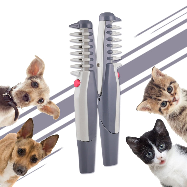Knot Out Ultimate Pet Electrical Grooming Comb Cut Tangles Tool Scissor Trimmer by bashfashion