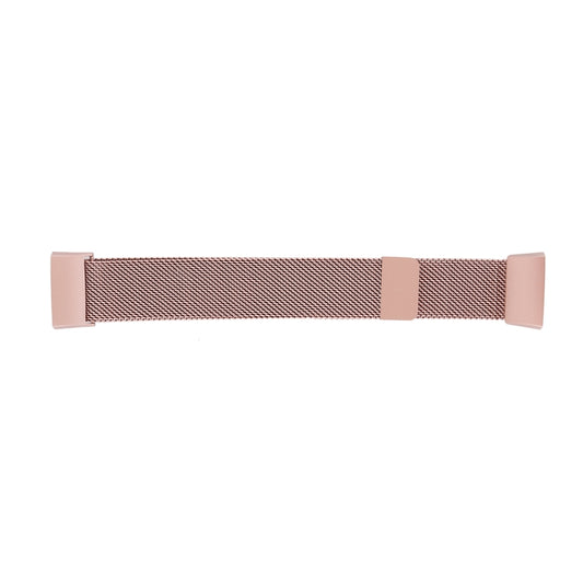 Metal Watch Band for Fitbit Charge 3(Rose Gold) by bashfashion