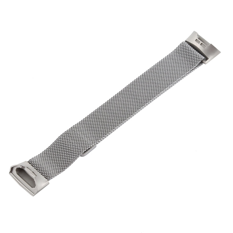 Metal Watch Band for Fitbit Charge 3(Silver) by bashfashion