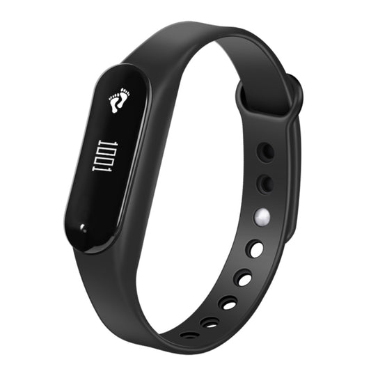 CHIGU C6 0.69 inch OLED Display Bluetooth Smart Bracelet, Support Heart Rate Monitor / Pedometer / Calls Remind / Sleep Monitor / Sedentary Reminder / Alarm / Anti-lost, Compatible with Android and iOS Phones (Black) by bashfashion