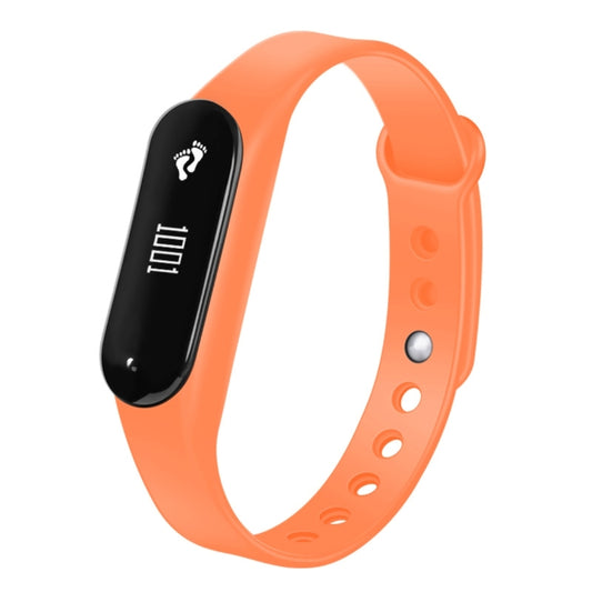 CHIGU C6 0.69 inch OLED Display Bluetooth Smart Bracelet, Support Heart Rate Monitor / Pedometer / Calls Remind / Sleep Monitor / Sedentary Reminder / Alarm / Anti-lost, Compatible with Android and iOS Phones (Orange) by bashfashion