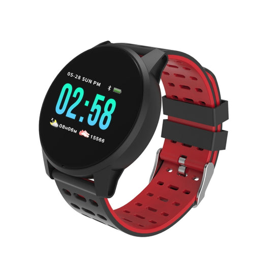 KY108 1.3 inches 240x240 Resolution Smart Bracelet IP67 Waterproof, Support Call Reminder /Heart Rate Monitoring /Sleep Monitoring /Blood Pressure Monitoring /Blood Oxygen Monitoring (Red) by bashfashion