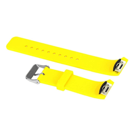 Solid Color Watch Band for Galaxy Gear S2 R720(Yellow) by bashfashion