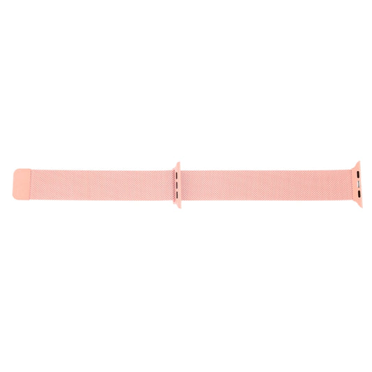 Milanese Loop Magnetic Stainless Steel Watch Band for Apple Watch Ultra 49mm&Watch Ultra 2 49mm / Series 10 46mm / 9&8&7 45mm / SE 3&SE 2&6&SE&5&4 44mm / 3&2&1 42mm(Pink) by bashfashion