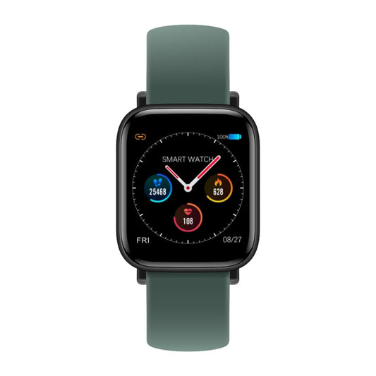 Q10 Fashion Smart Sports Watch, 1.3 inch TFT Screen, IP67 Waterproof, Support Heart Rate / Blood Pressure Monitoring / Sleep Monitoring / Sedentary Reminder (Green) by bashfashion