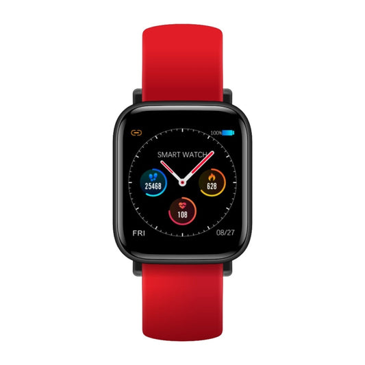 Q10 Fashion Smart Sports Watch, 1.3 inch TFT Screen, IP67 Waterproof, Support Heart Rate / Blood Pressure Monitoring / Sleep Monitoring / Sedentary Reminder (Red) by bashfashion