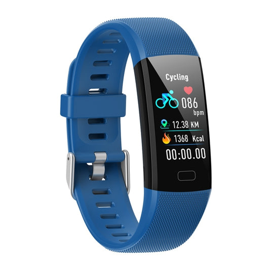 Y10 0.96 inch TFT Color Screen Smart Bracelet, Support Call Reminder/ Heart Rate Monitoring /Blood Pressure Monitoring/ Sleep Monitoring/Blood Oxygen Monitoring(Blue) by bashfashion