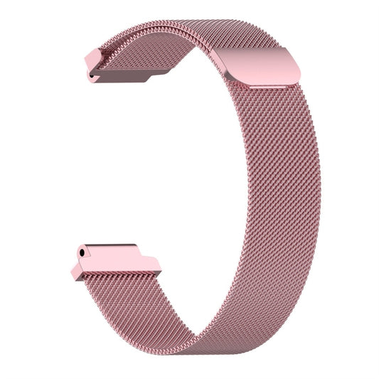 Milanese Watch Band for Garmin Forerunner 235 22cm(Pink) by bashfashion