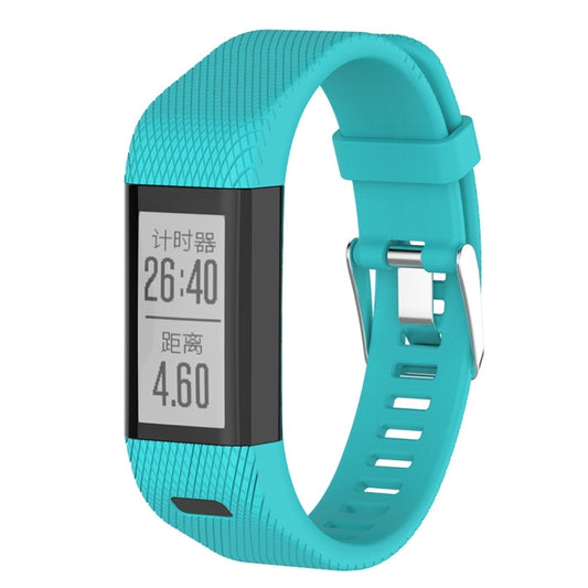 Smart Watch Silicone Watch Band for Garmin Vivosmart HR+(Mint Green) by bashfashion