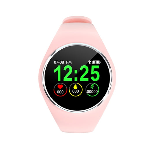 DK01 1.0 inch TFT Color Screen IP67 Waterproof Bluetooth Smartwatch, Support Call Reminder/ Heart Rate Monitoring /Blood Pressure Monitoring/ Sleep Monitoring (Pink) by bashfashion
