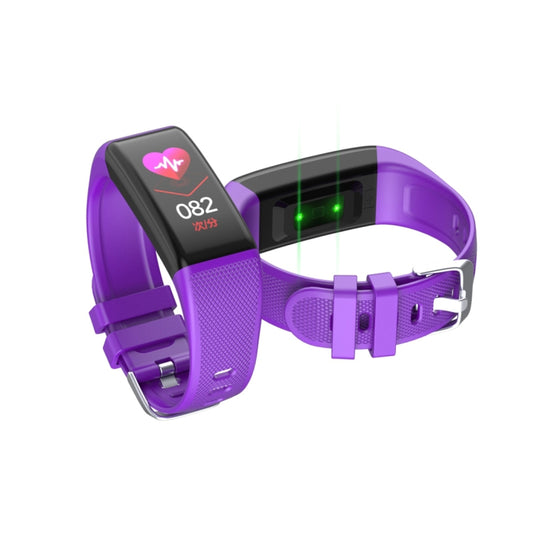 C20 1.14 inch IPS Touch Screen IPX67 Waterproof Smartwatch, Support Call Reminder/ Heart Rate Monitoring /Blood Pressure Monitoring/ Sleep Monitoring(Purple) by bashfashion