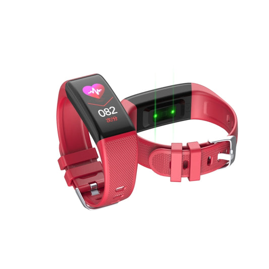 C20 1.14 inch IPS Touch Screen IPX67 Waterproof Smartwatch, Support Call Reminder/ Heart Rate Monitoring /Blood Pressure Monitoring/ Sleep Monitoring(Red) by bashfashion