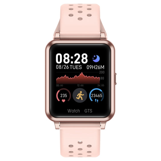 P8 1.3 inch IPS Color Screen Smart Watch, Support Heart Rate Monitoring / Blood Pressure Monitoring / Sleep Monitoring / Blood Oxygen Monitoring(Pink) by bashfashion