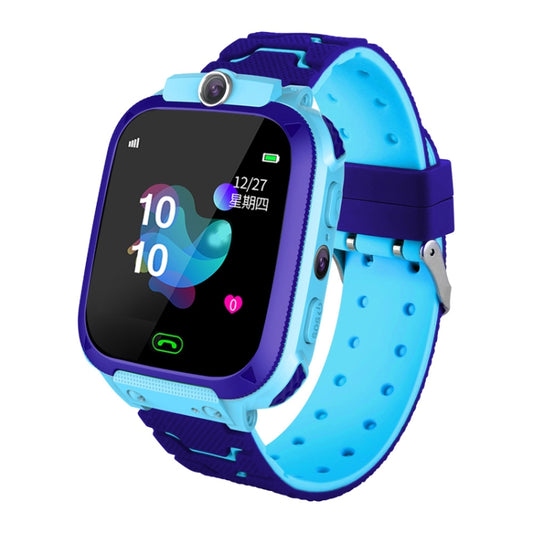 Q12B 1.44 inch Color Screen Smartwatch for Children, Support LBS Positioning / Two-way Dialing / One-key First-aid / Voice Monitoring / Setracker APP (Blue) by bashfashion
