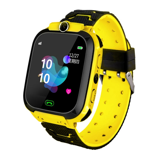 Q12B 1.44 inch Color Screen Smartwatch for Children, Support LBS Positioning / Two-way Dialing / One-key First-aid / Voice Monitoring / Setracker APP (Yellow) by bashfashion