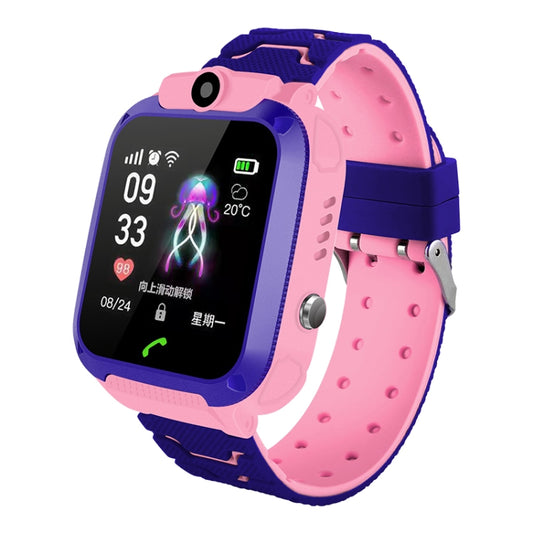 Q120 1.44 inch Color Screen Smartwatch for Children IP67 Waterproof, Support LBS Positioning / Two-way Dialing / One-key First-aid / Voice Monitoring / Setracker APP(Pink) by bashfashion