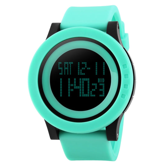 SKMEI 1142 Multifunctional Men Outdoor Sports Noctilucent Waterproof Silica Gel Digital Watch (Green) by SKMEI