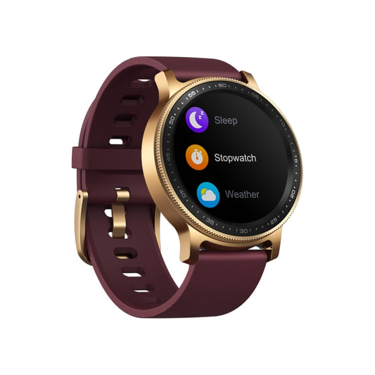 Zeblaze GTR2 1.28 inch Color Touch Screen Bluetooth 5.0 IP68 Waterproof Smart Watch, Support Sleep Monitor / Heart Rate Monitor / Blood Pressure Monitoring(Gold) by Zeblaze