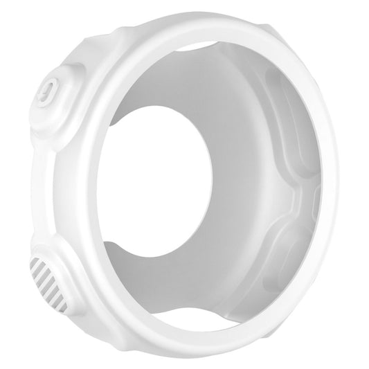 Solid Color Silicone Watch Protective Case for Garmin F235 / F750(White) by ENKAY