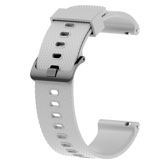 Silicone Sport Watch Band for Garmin Vivoactive 3 20mm(Grey) by bashfashion