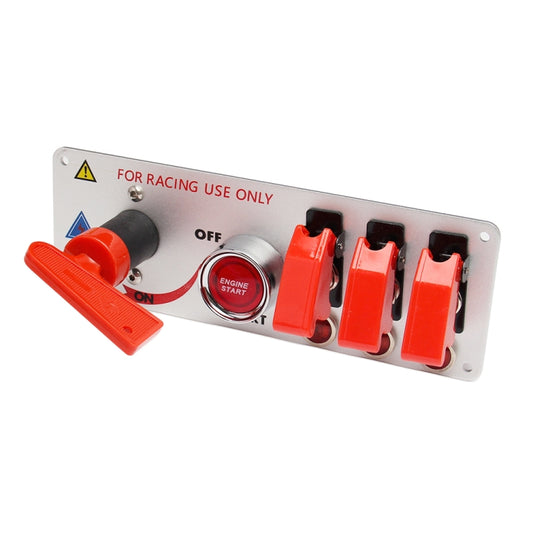 12V Racing Car LED Ignition Switch One Key Start Combination Panel by bashfashion