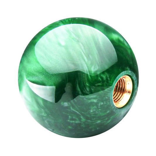 Car Modified Marble Star Gear Head Shifter Cover with Adapter (Green) by bashfashion