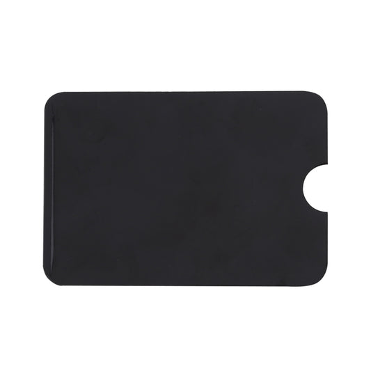 100pcs Aluminum Foil RFID Blocking Credit Card ID Bank Card Case Card Holder Cover, Size: 9 x 6.3cm (Black) by bashfashion