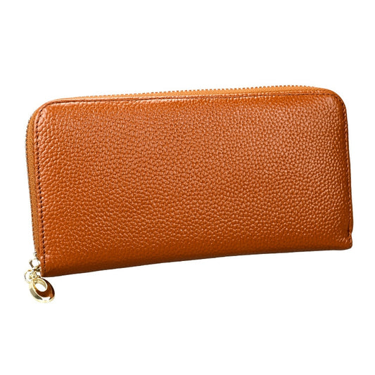 906 Antimagnetic RFID Litchi Texture Women Large Capacity Hand Wallet Purse Phone Bag with Card Slots(Brown) by bashfashion