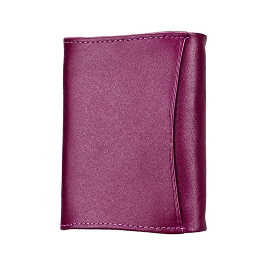 2031 Antimagnetic RFID Multifunctional Women Lock Buckle Large Capacity Hand Wallet with Card Slots (Purple) by bashfashion