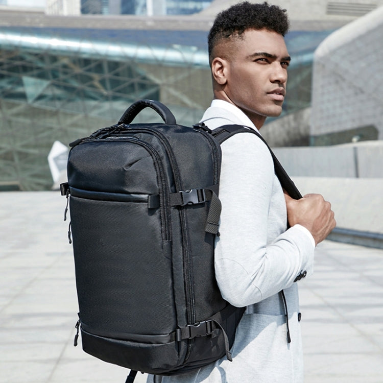 Ozuko 8983 Large Capacity Waterproof Travel Outdoor USB Shoulder Backpack 20 Inch(Blue) by Ozuko