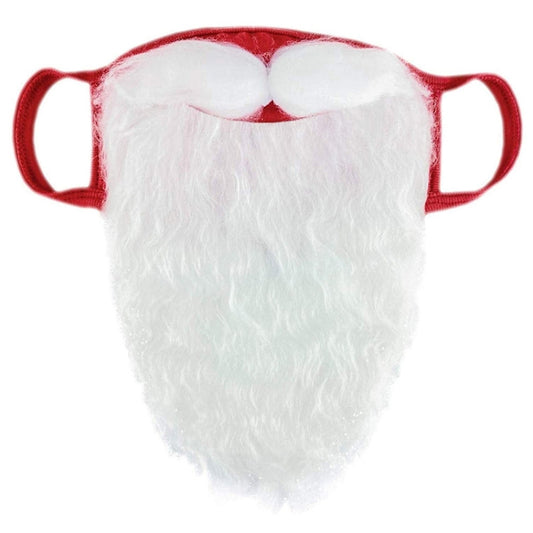 Santa Claus Beard Dustproof Cotton Mask Christmas Funny Dress Up Ornaments by bashfashion