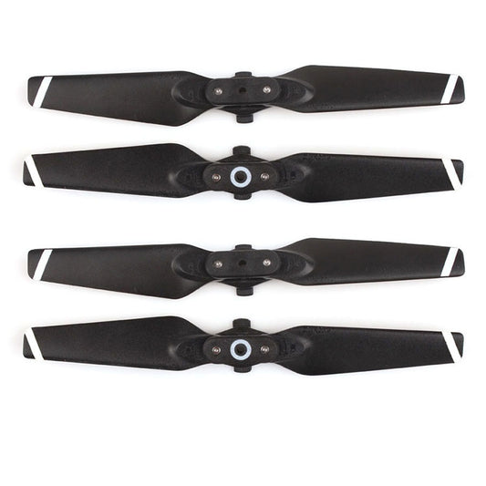 2 Pairs 4730F Foldable Quick-Release CW / CCW Propellers for DJI Spark(White) by bashfashion