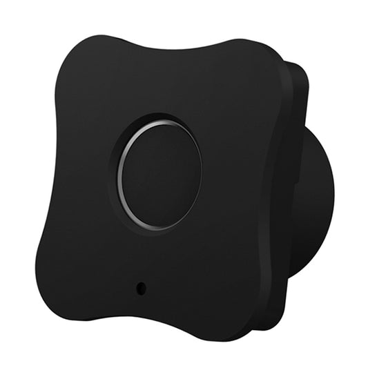 T5 Flower Version Aluminum Alloy Panel Fingerprint Drawer Lock(Black) by bashfashion