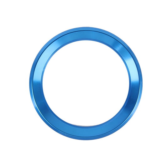 Aluminium Alloy Steering Wheel Decoration Ring Cover Sticker for BMW(Blue) by bashfashion