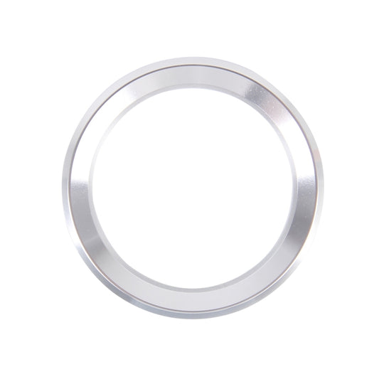Aluminium Alloy Steering Wheel Decoration Ring Cover Sticker for BMW(Silver) by bashfashion