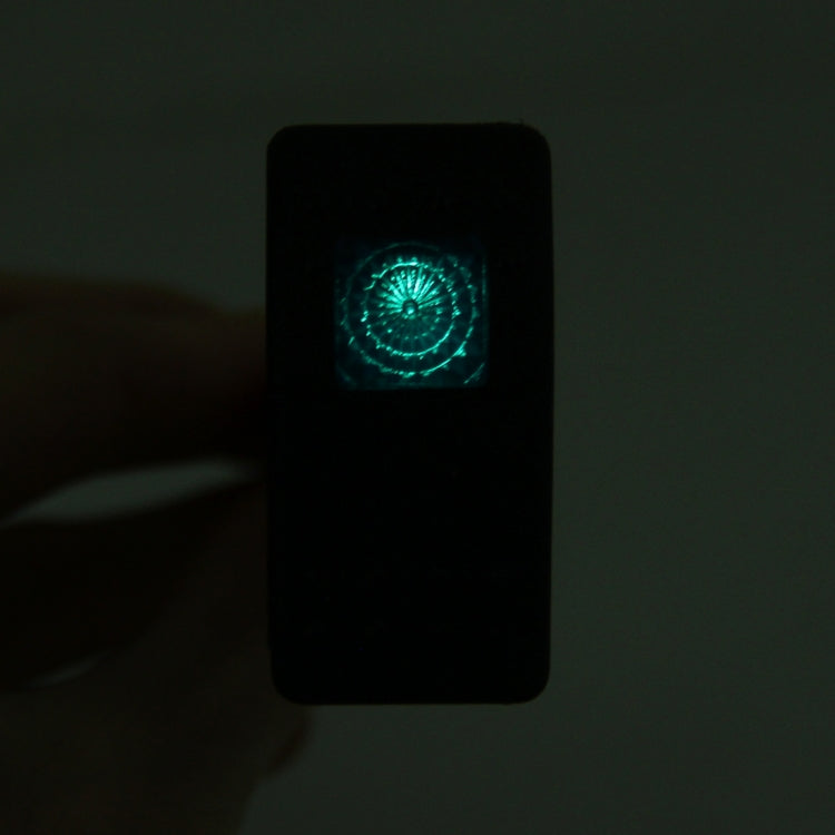 Car Truck Boat Switch Toggle Light Switch 4pin Waterproof 12/24V Bar Style Blue Toggle Reverse Rocker Rear Light Switch Car Auto Universal DIY 4 Pin Boat Cap OFF-ON Push Button with Indicator Light by bashfashion