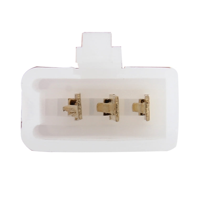 Car Truck Boat Switch Toggle Light Switch 3Pins DC12/24V Car Auto Universal DIY 3 Pin Drop-shaped Switch OFF-ON Push Button with Red and Green Indicator Light, Cable Length: 90cm by bashfashion