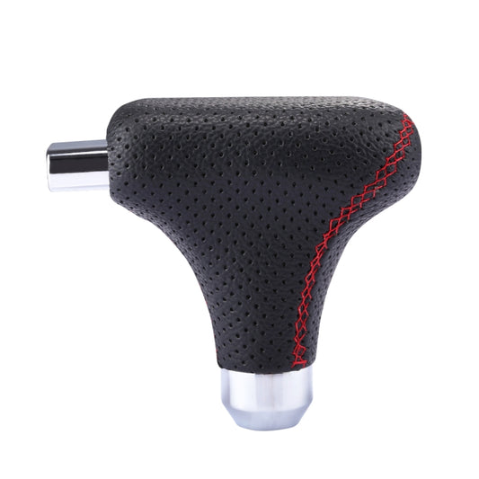 Universal Vehicle Car Black Leather Shifter Cover Manual Automatic Gear Shift Knob by bashfashion