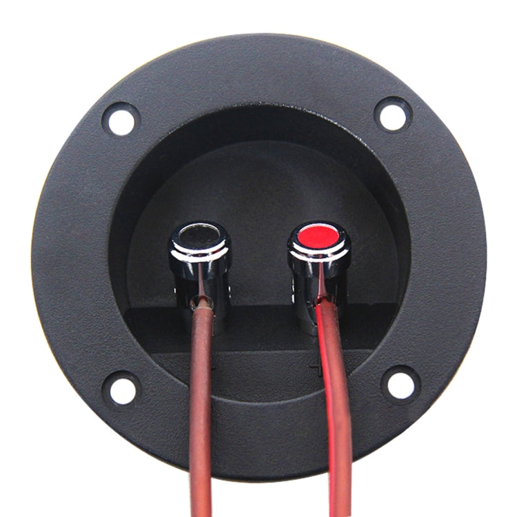 2 PCS DIY Home Car 2 Way Speaker Box Terminal Cup Subwoofer Plugs Stereo Binding Post by bashfashion