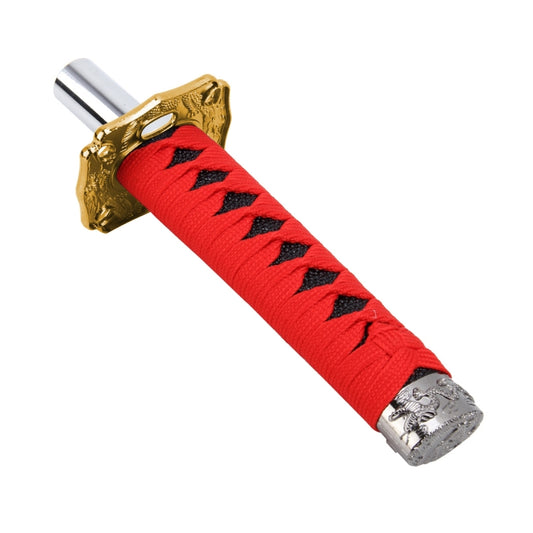 Universal Metal Hand Shape Shank Shape Decorative Strip Hand Brake Lever Hand Brake Cover Grips Hand Brake Protective Cover(Red) by bashfashion