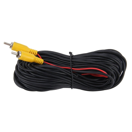Car Reverse Rear View Parking Camera Video Cable With Detection Wire, Cable Length: 10m by bashfashion
