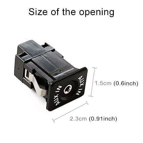 AUX Adapter Switch Plug + Wiring Hardness for Volkswagen Audi MFD2 RNS2 / Ford, Cable Length: 1.5m by bashfashion