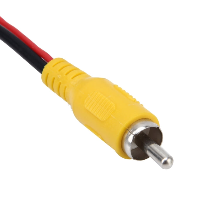 Car Reverse Rear View Parking Camera Video Cable With Detection Wire, Cable Length: 15m by bashfashion