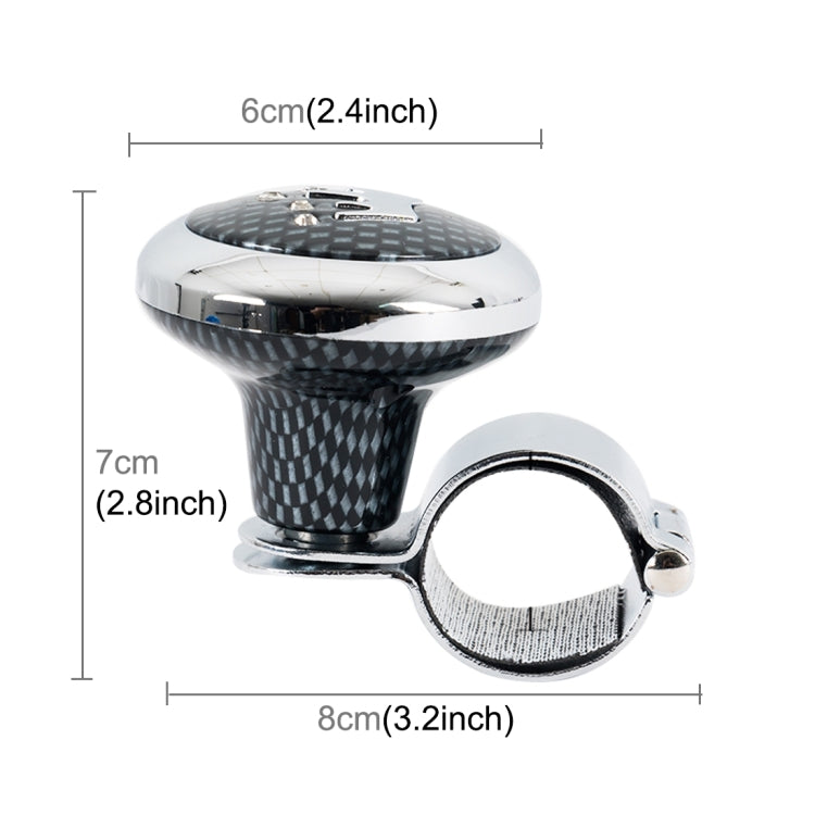 Car Auto Universal Steering Wheel Spinner Knob Auxiliary Booster Aid Control Handle Car Steering Wheel Booster Wheel Strengthener Auto Spinner Knob Ball by bashfashion