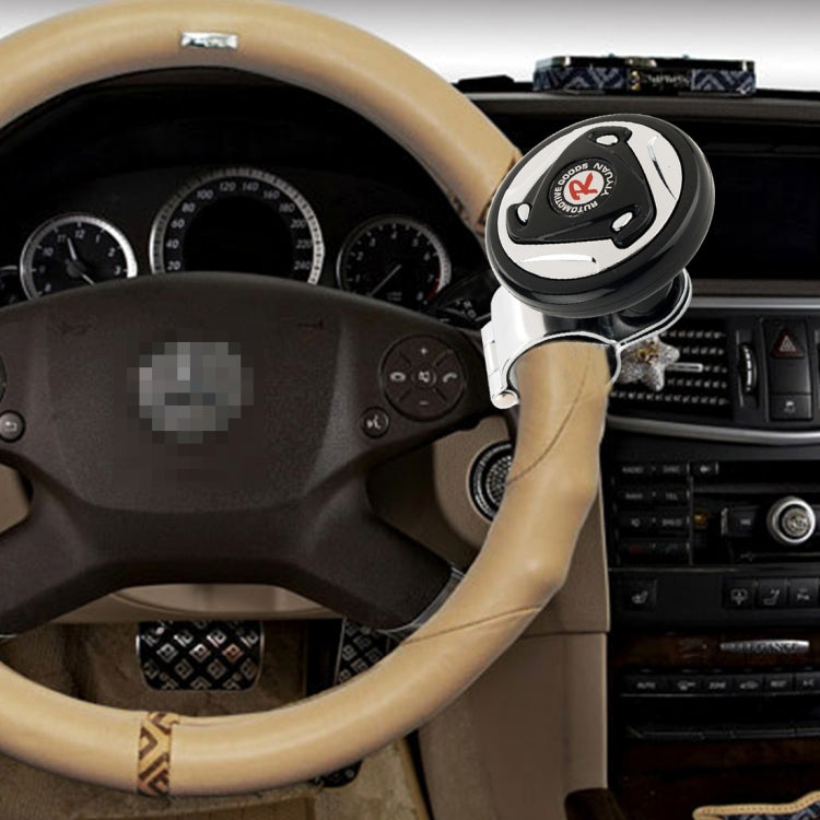 Car Auto Universal Steering Wheel Spinner Knob Auxiliary Booster Aid Control Handle Car Steering Wheel Booster Wheel Strengthener Auto Spinner Knob Ball by bashfashion