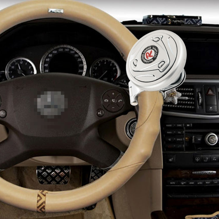 Car Auto Universal Steering Wheel Spinner Knob Auxiliary Booster Aid Control Handle Car Steering Wheel Booster Wheel Strengthener Auto Spinner Knob Ball by bashfashion