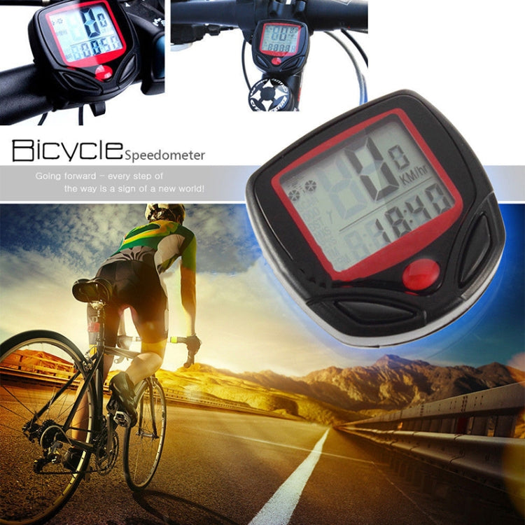 English Waterproof 14 Function Cycle Computer LCD Odometer Speedometer by bashfashion