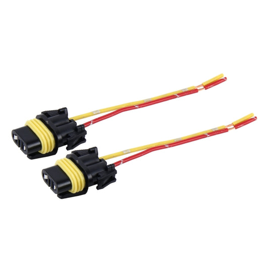 2 PCS H8/H11 Car Auto LED Bulb Socket Holder (No Including Light) by bashfashion